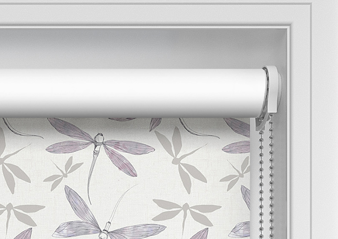 Dragonflies, Phlox Pink - Twist&Fit Roller Blind - Image 11